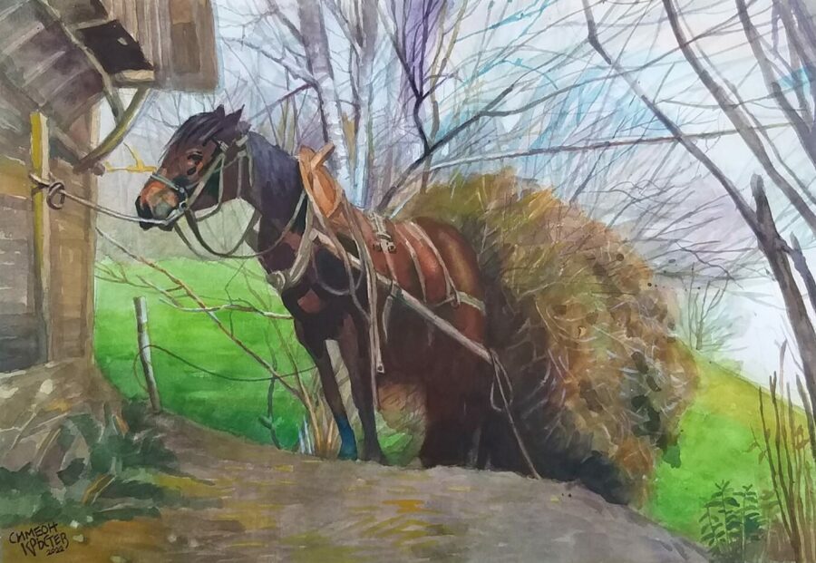 Original painting "Respect"