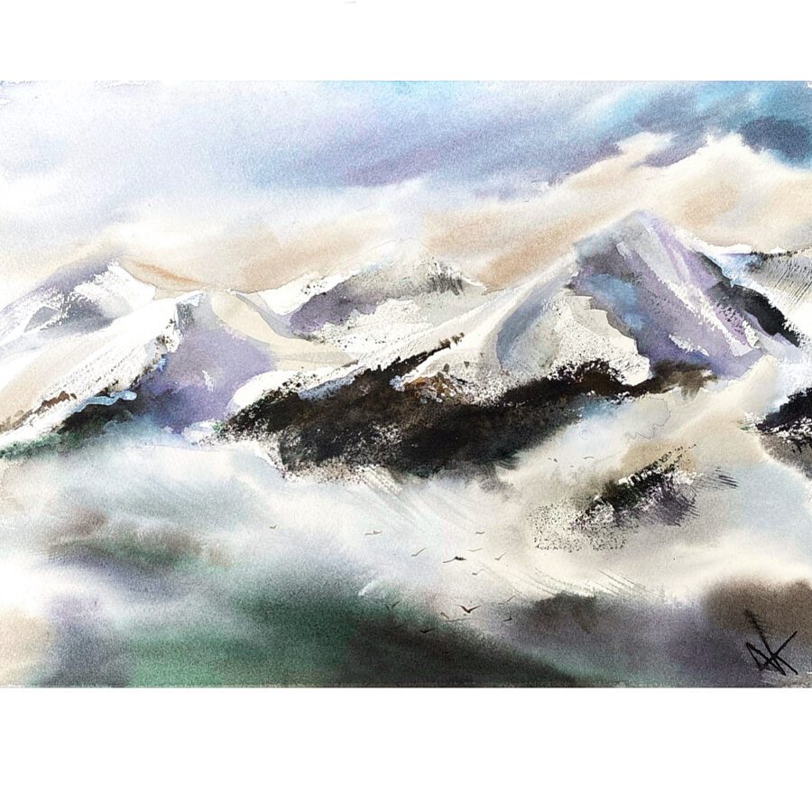 Original painting "Reaching High"
