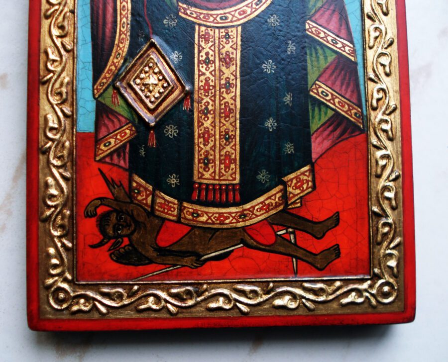 Автентична икона “Св. Свещеномъченик Харалампий" - Image 4
