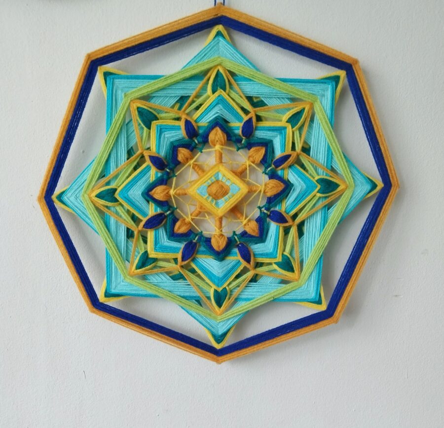 Handmade mandala "Summer"