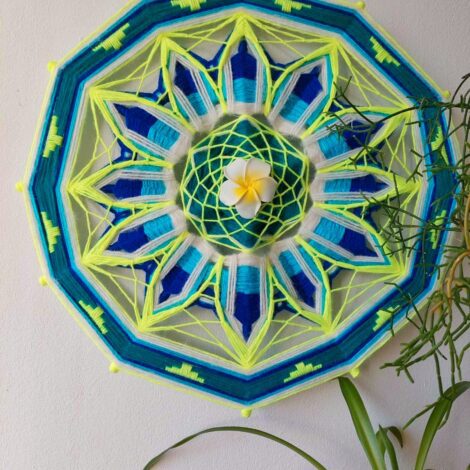 Author's mandala "Plumeria"