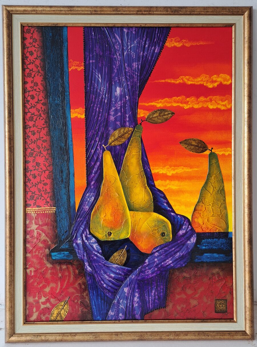 Оригинална картина "Залез през есента" - Image 6