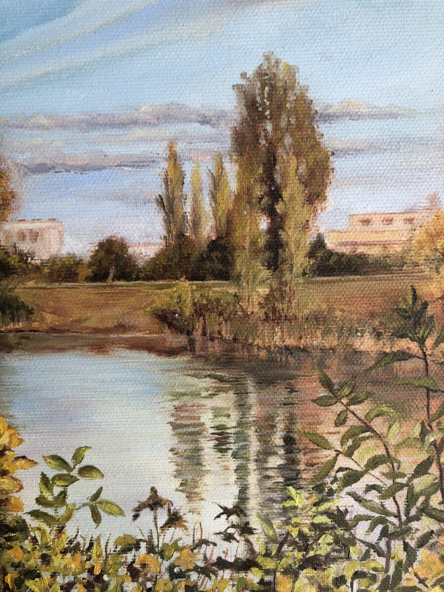 Оригинална картина “Градски пейзаж" - Image 2