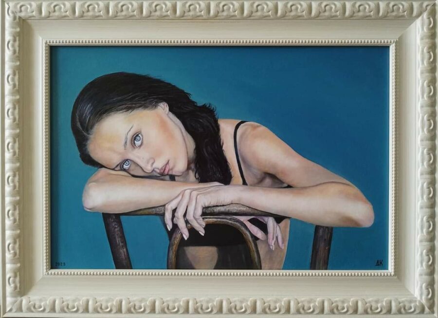 Original painting "Think"