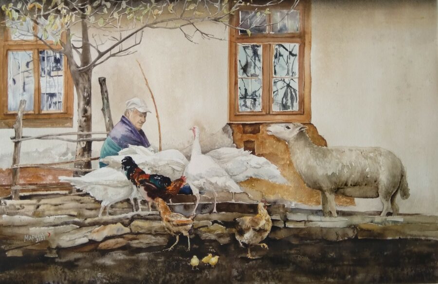 Original painting "Noah"