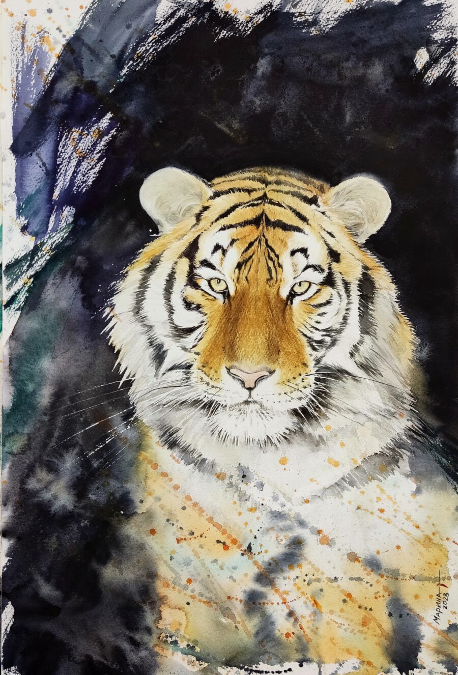 Original painting "Siberia"