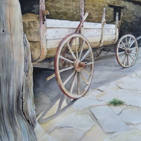Original painting "Memory of Dryanovo"