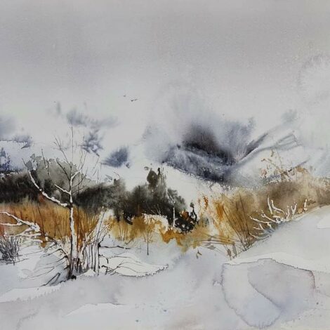 Original painting "Winter"