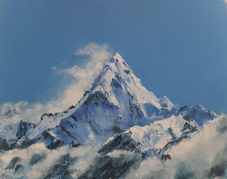 Original painting "Ama Dablam"