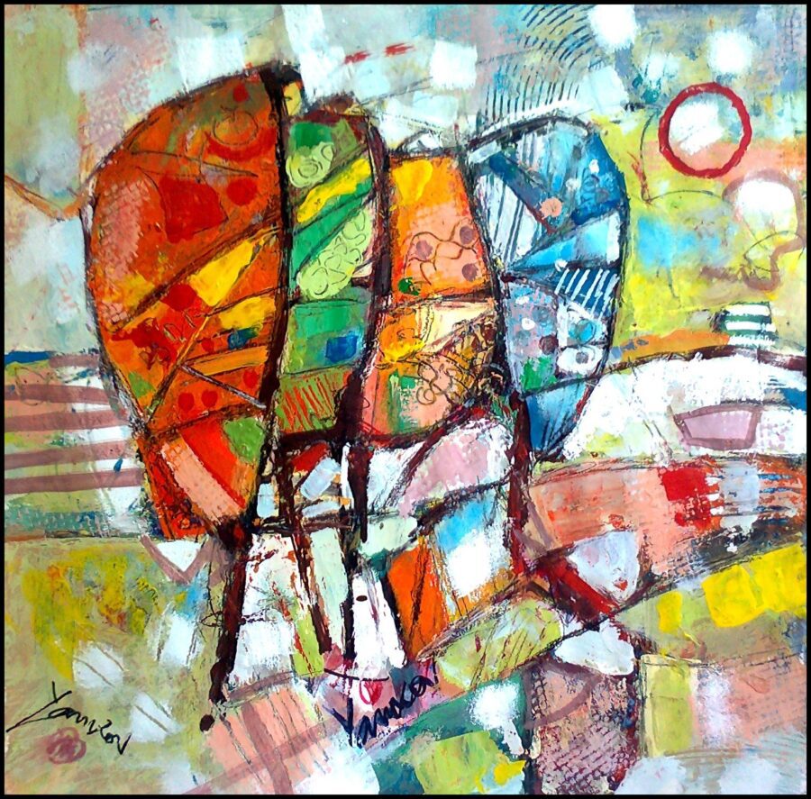 Original painting "Four Seasons"