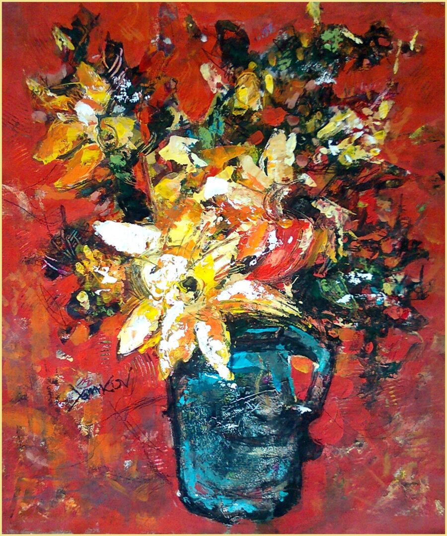 Original painting "Living Palette"