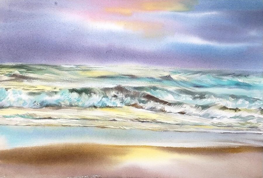 Original painting "A summer day"