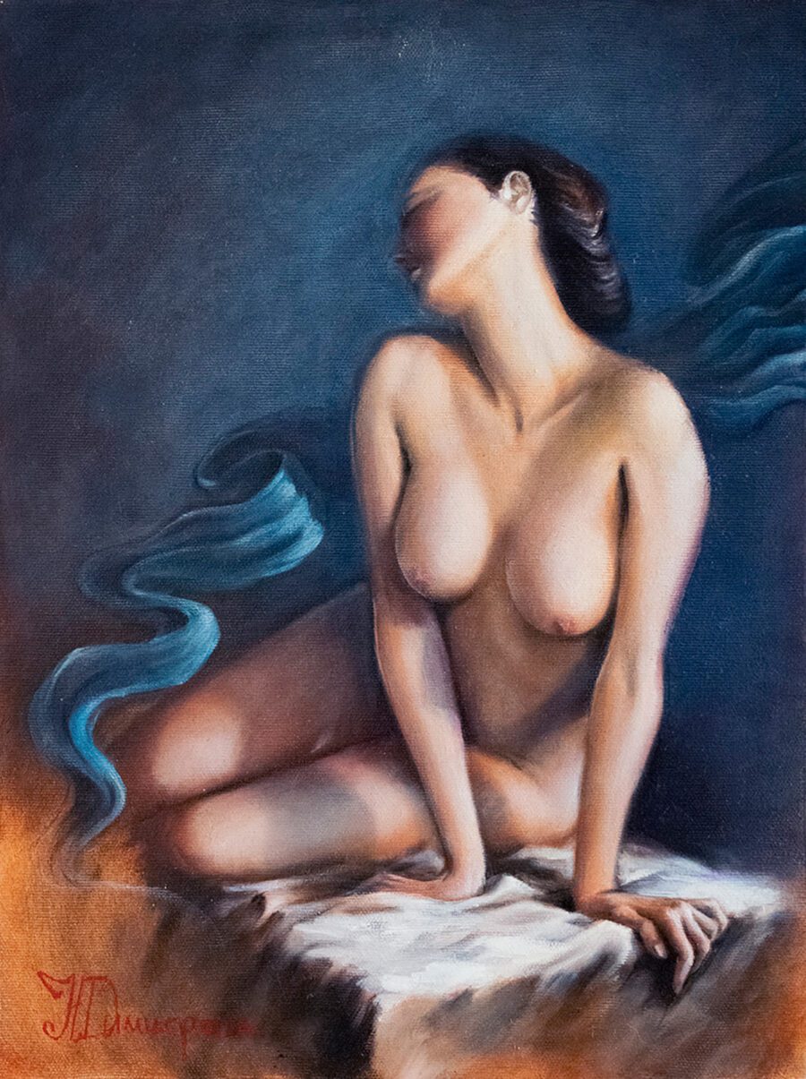 Original painting "In the eyes of dreams"