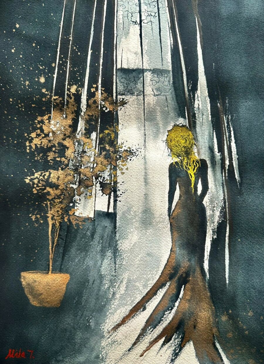 Original painting "The Expectation"
