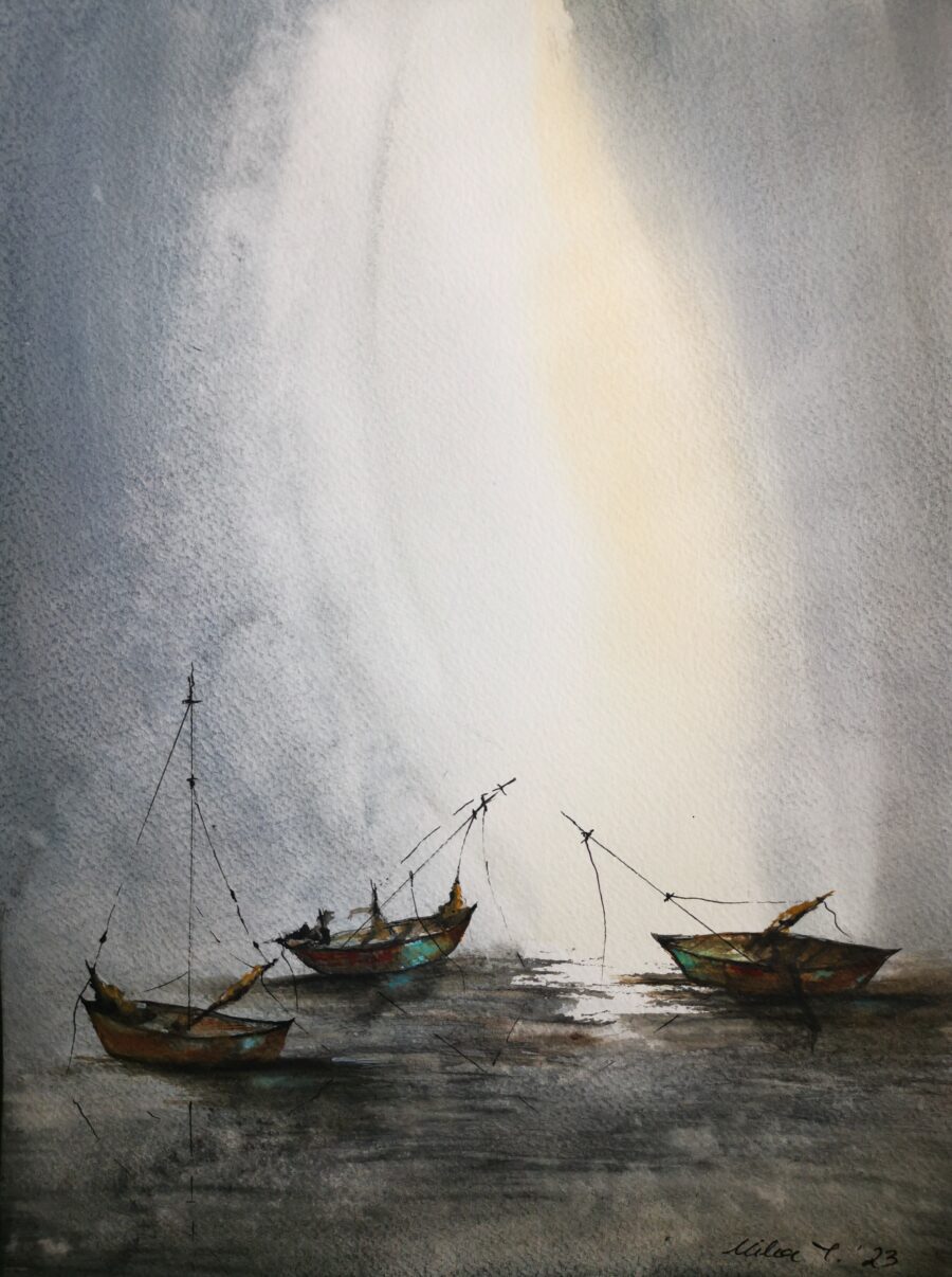 Original painting "After the storm"