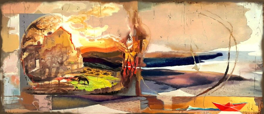 Original painting "End of Summer"