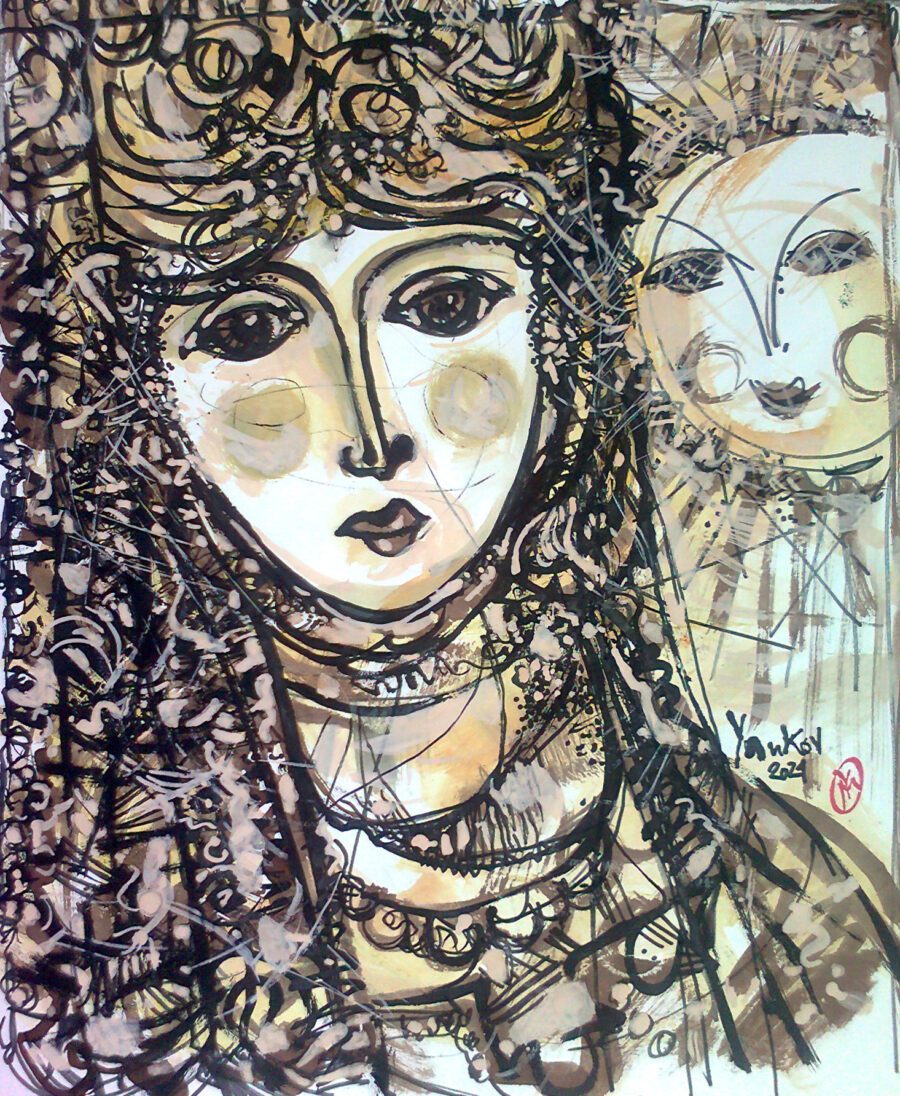 Original painting "Lazarus"