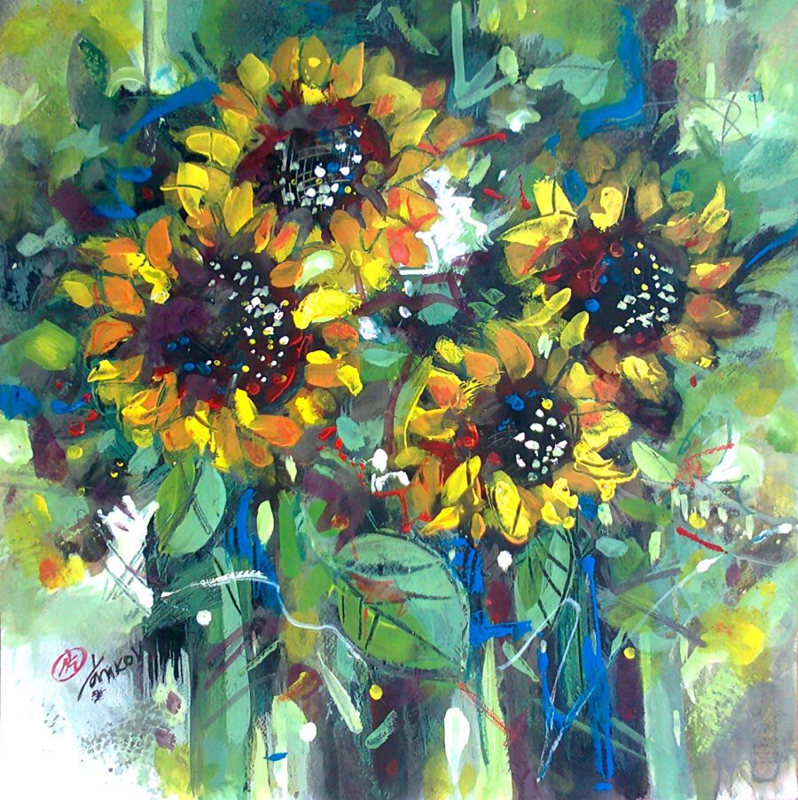 Original painting "Suns of Summer"