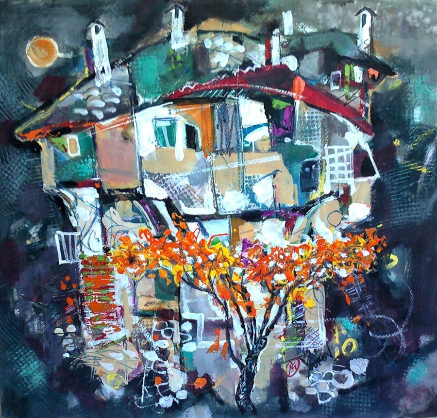 Original painting "Autumn in the Rhodopes"