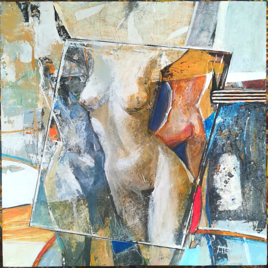Original painting "Memories of a Mirror"