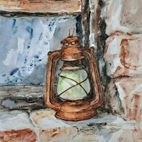 Original painting "Return"