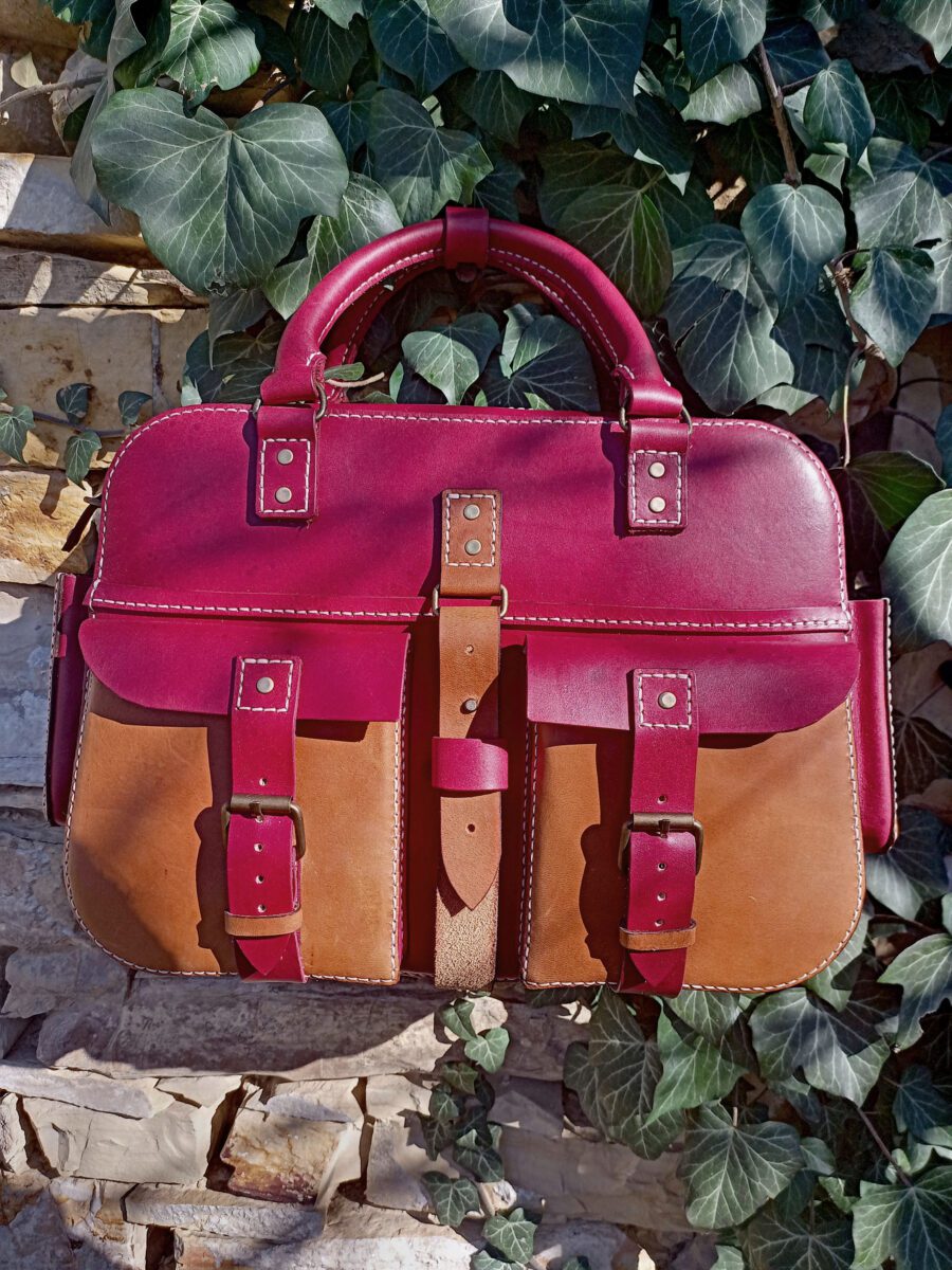 Handmade women's business bag