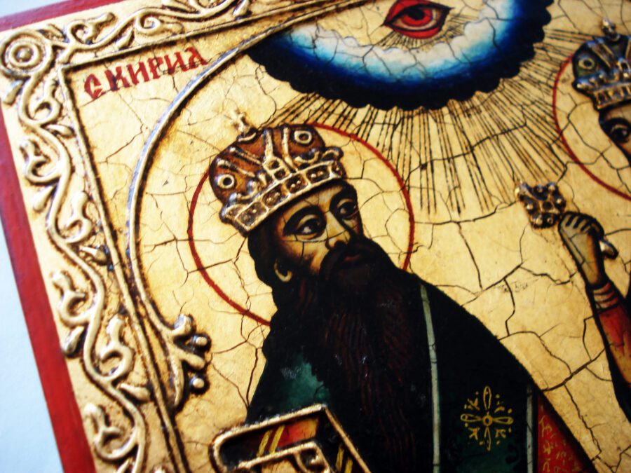 Автентична икона “Св. Кирил и Методи" - Image 2