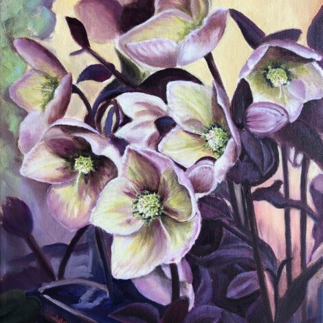 Original painting "Thоughtful"