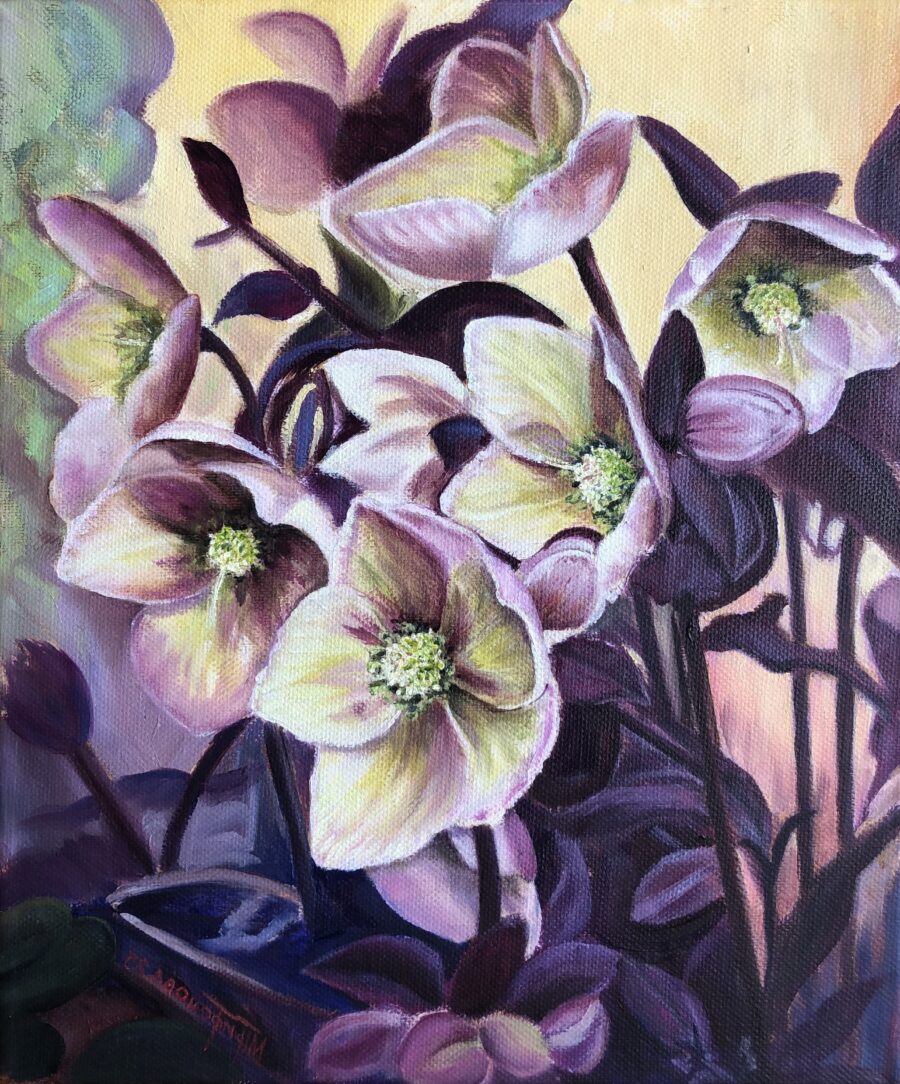 Original painting "Thоughtful"