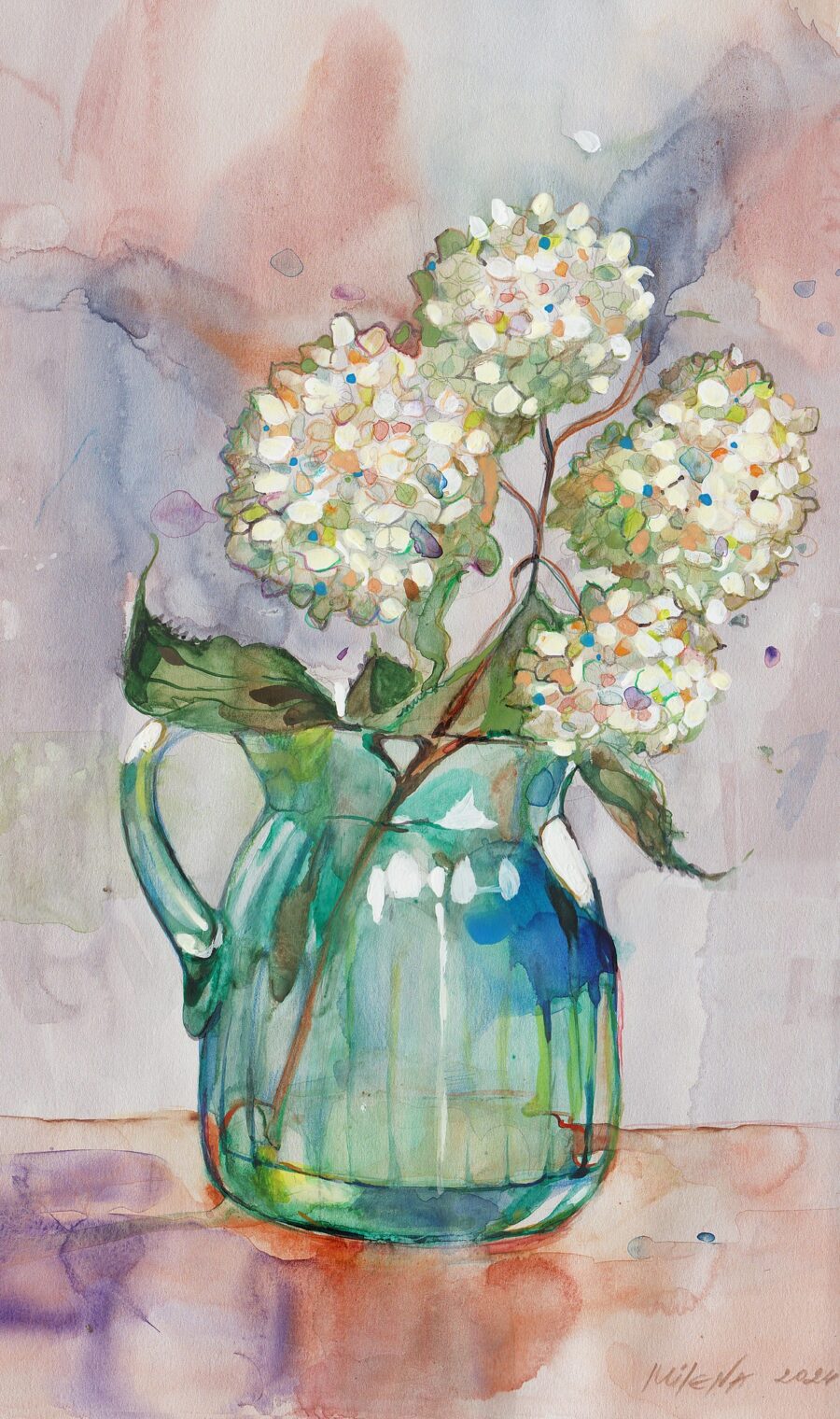Original painting "Hydrangeas"