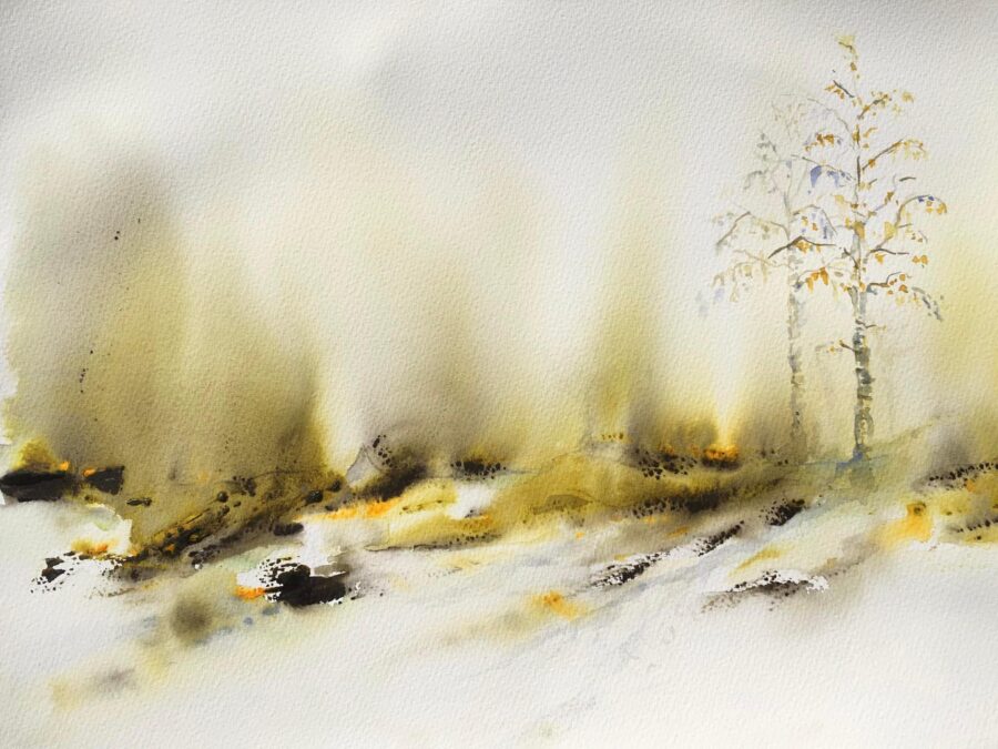 Original painting "August"