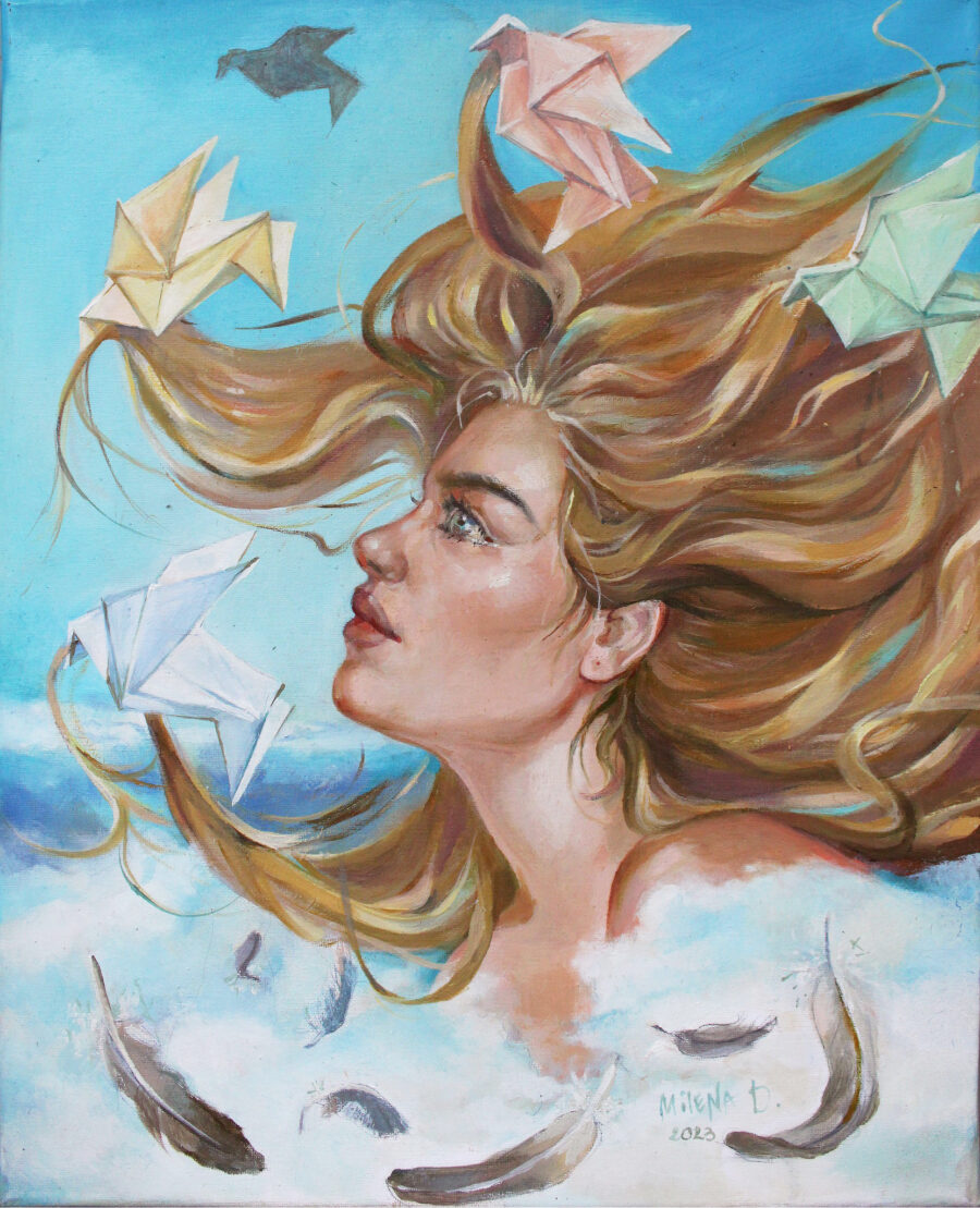 Original painting "Saved Life"
