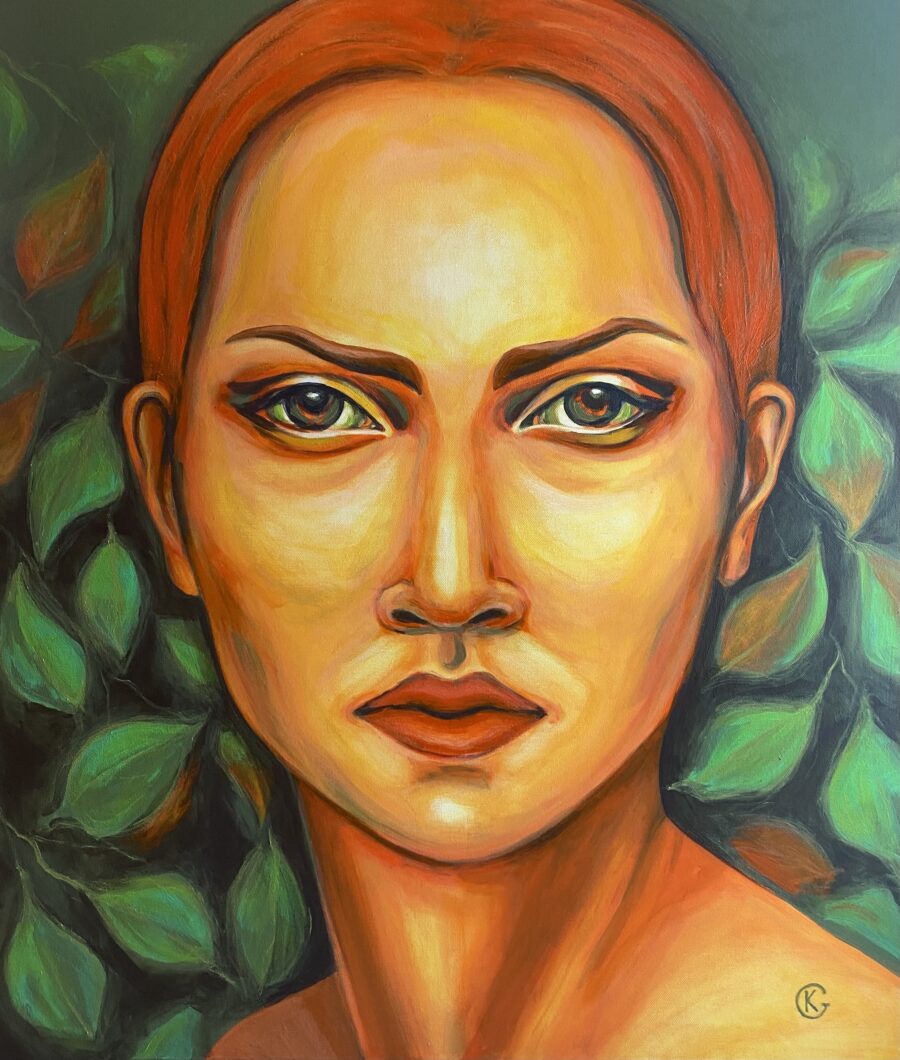 Original painting "Uncompromising Power"