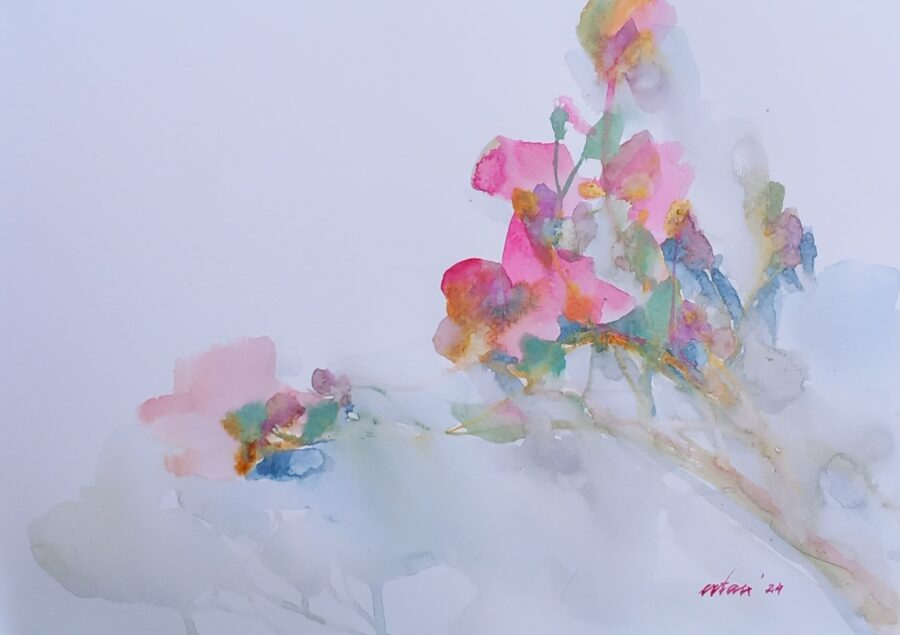 Original painting "Spring World"