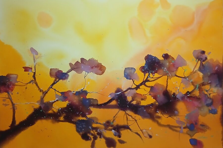 Original painting "The Beginning"