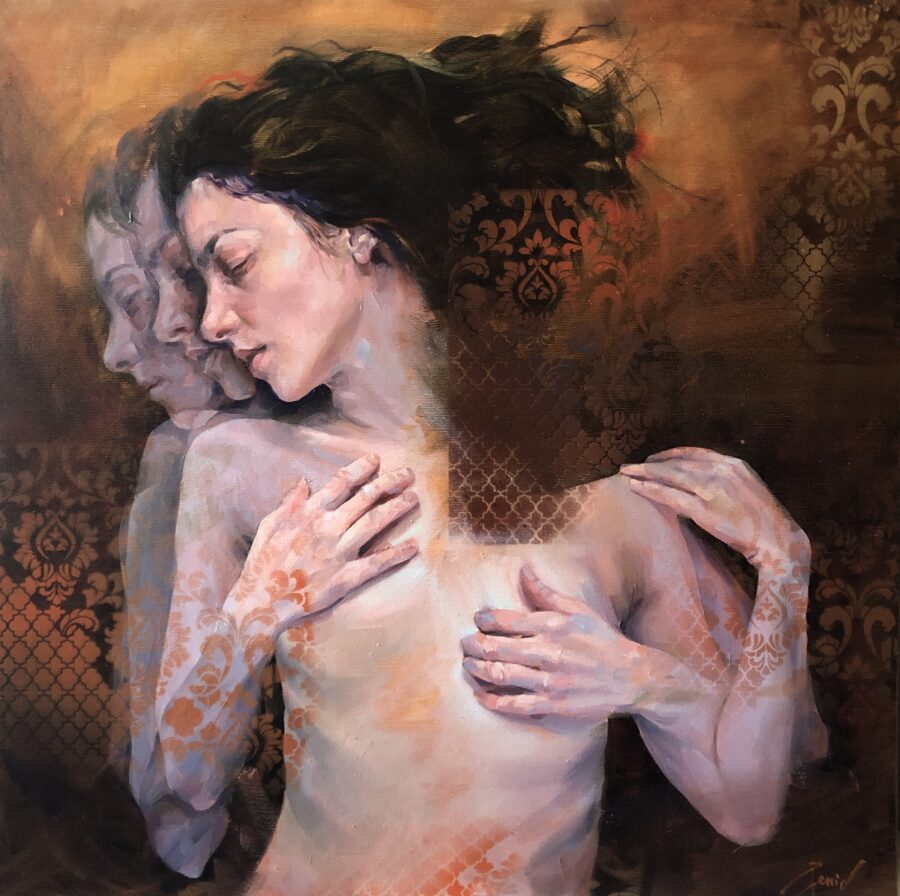 Original painting "The Secret"