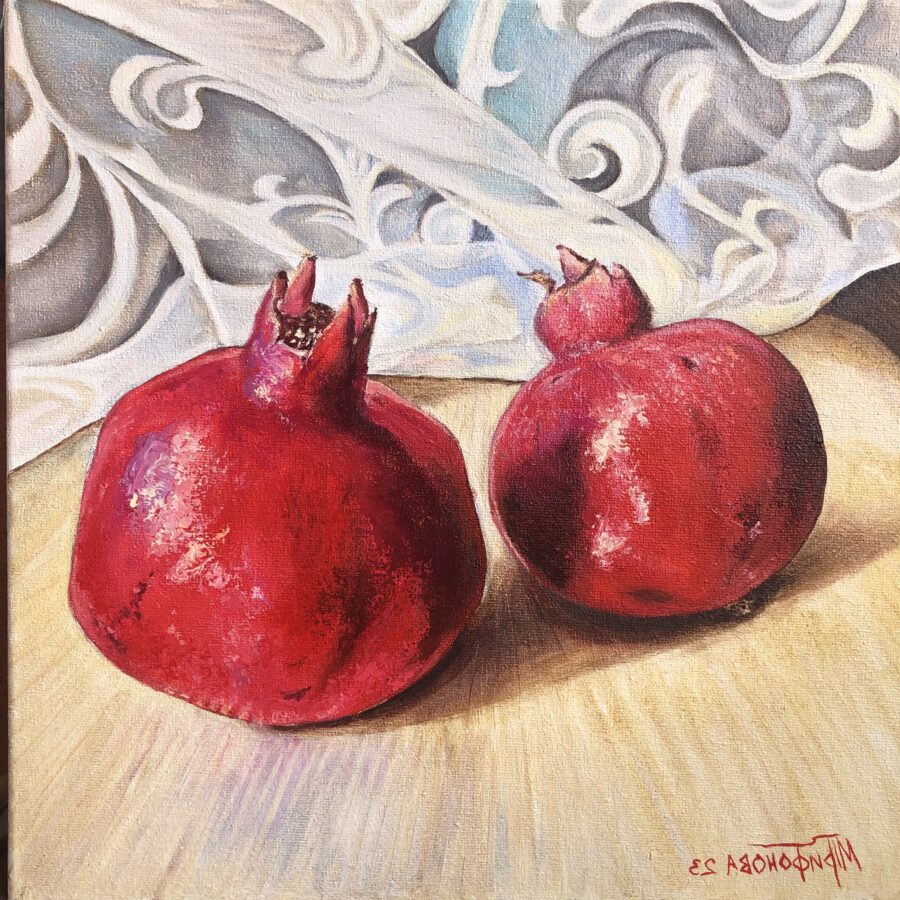 Original painting "The Mighty Pomegranate"
