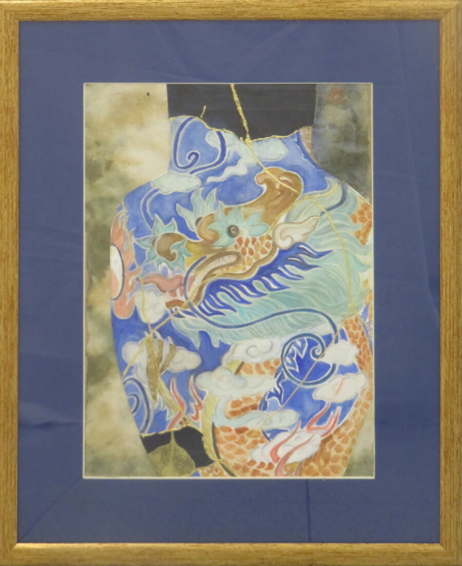 Original painting "The Dragon Reborn"